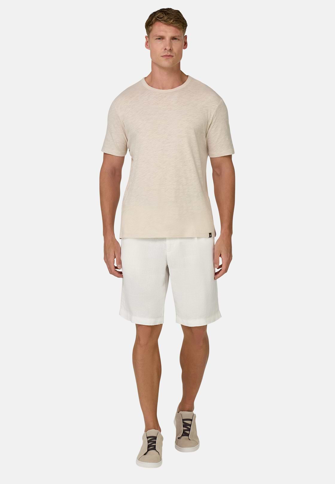 Cotton Jersey T-Shirts, Sand, hi-res