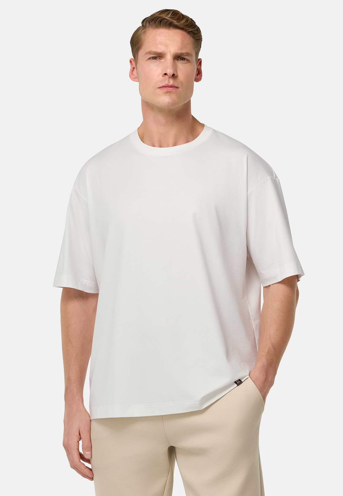 T-shirt En Jersey Performant S.Cafè®, Blanc, hi-res