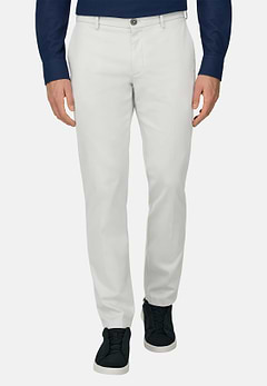 Pantalon En Coton Tencel Extensible