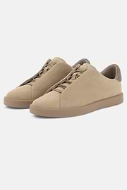 Sneakers Essence Aus Wildleder, Taupe, thumb, 3