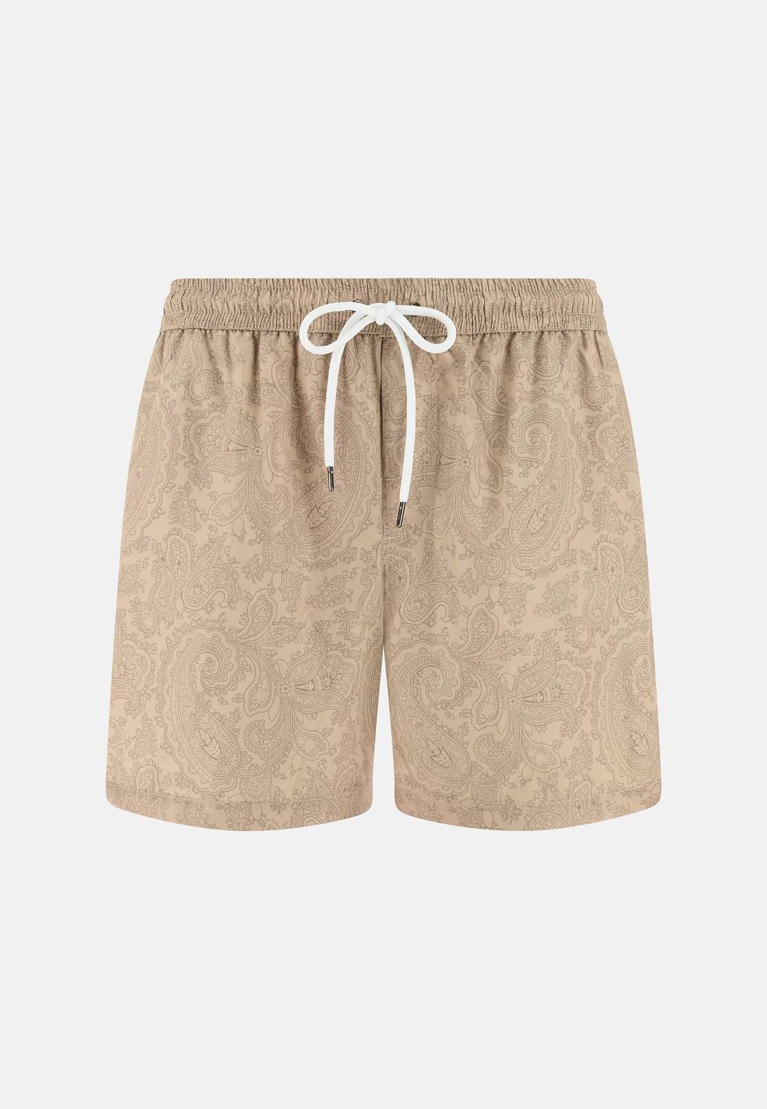 Paisley Print Swimsuit, Beige, hi-res, 4