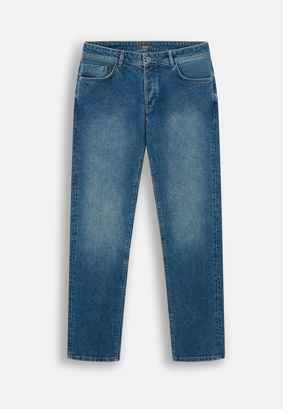 Jeans in Stretch Denim Medium Blue, Medium Blue, hi-res, 6