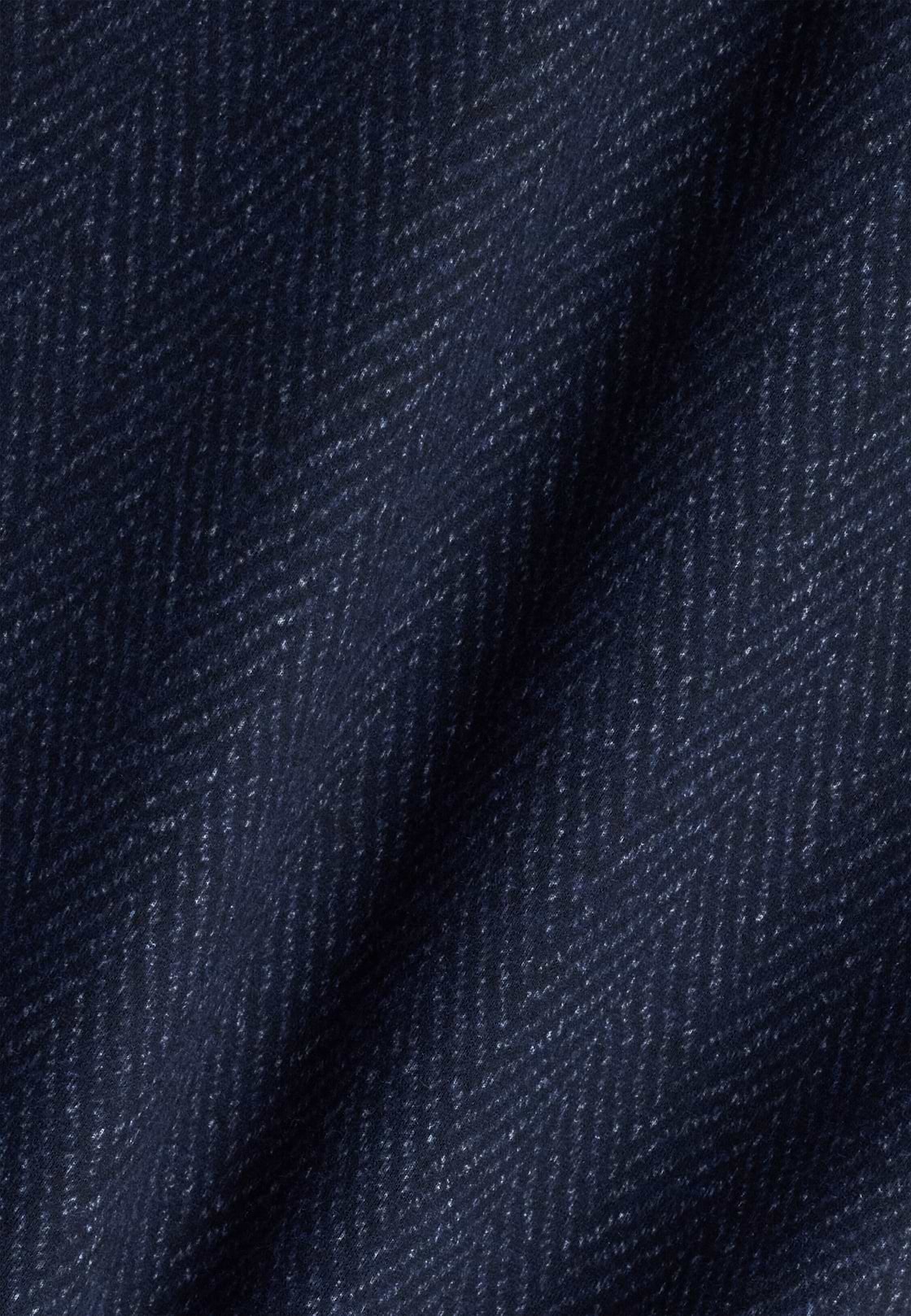 Shacket Herringbone Viscose Blend, Blue, hi-res, 5