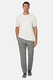 T-Shirt Aus Baumwollkrepp, , thumb, 2
