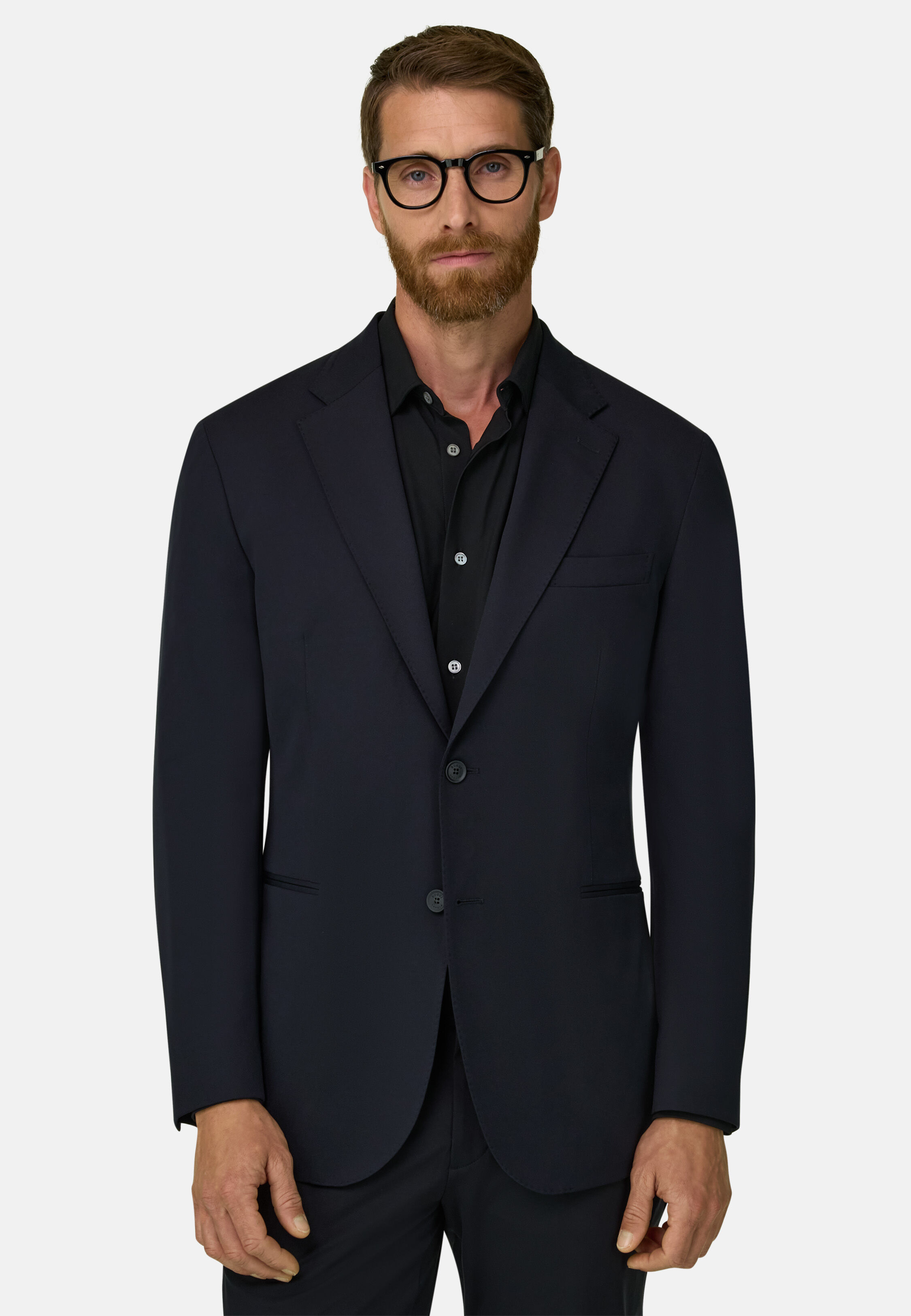 Traje B Tech Negro en jersey técnico, , hi-res, 1