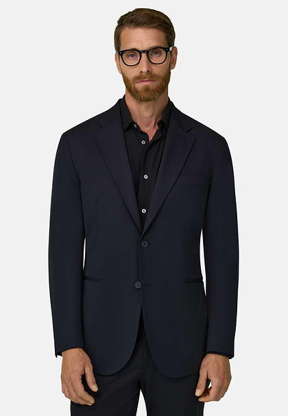 Chaqueta en Nylon Elástico B Tech, Negro, hi-res