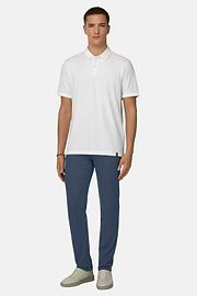 Jeans Aus Elastischem Baumwoll-Tencel, Air-blau, thumb, 2