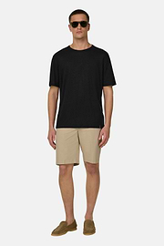 Bermudahose Aus Elastischem Nylon, Sand, thumb, 2