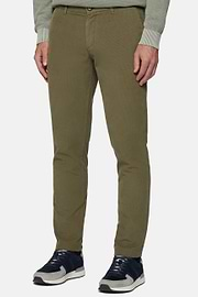 Light Corduroy Trousers, Green, hi-res