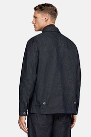 Work Shirt Jacket in Denim, , hi-res
