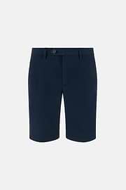 Bermuda En Coton Extensible, bleu marine, thumb, 1