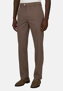 Pantalon En Coton Tencel Extensible
