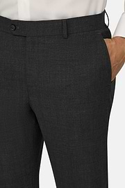 Pants in Pure Wool Travel, Grey, thumb, 3
