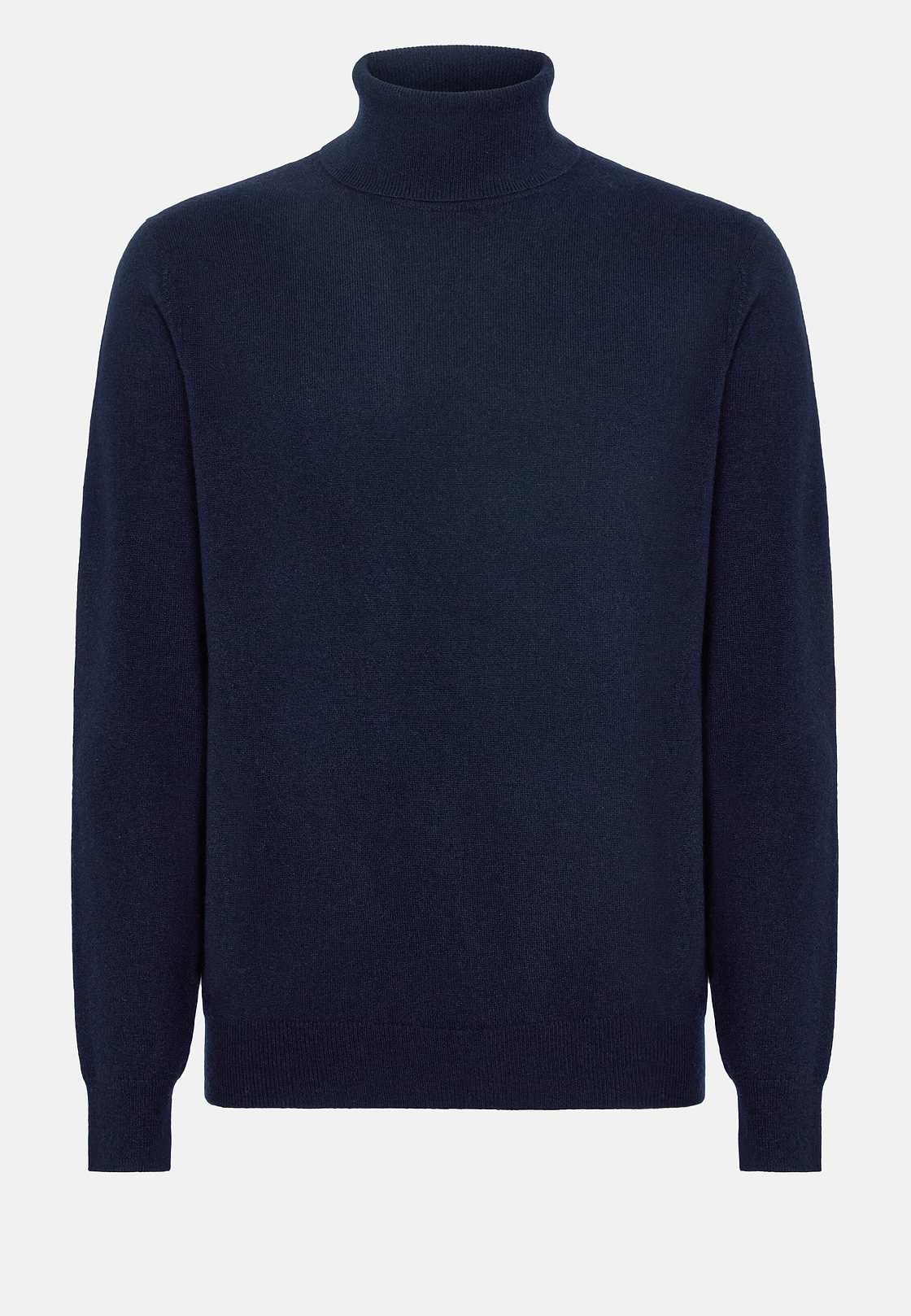 Maglia Dolcevita Navy In Cashmere, Navy, hi-res
