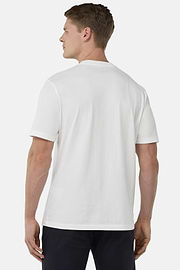 Cotton Jersey T-Shirts with Breast Pockets, White, hi-res