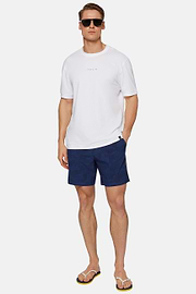 High-Performance Piqué Polo T-Shirt, White, hi-res