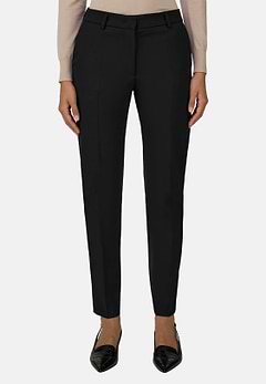 Trousers in Wool Blend Tapered Leg