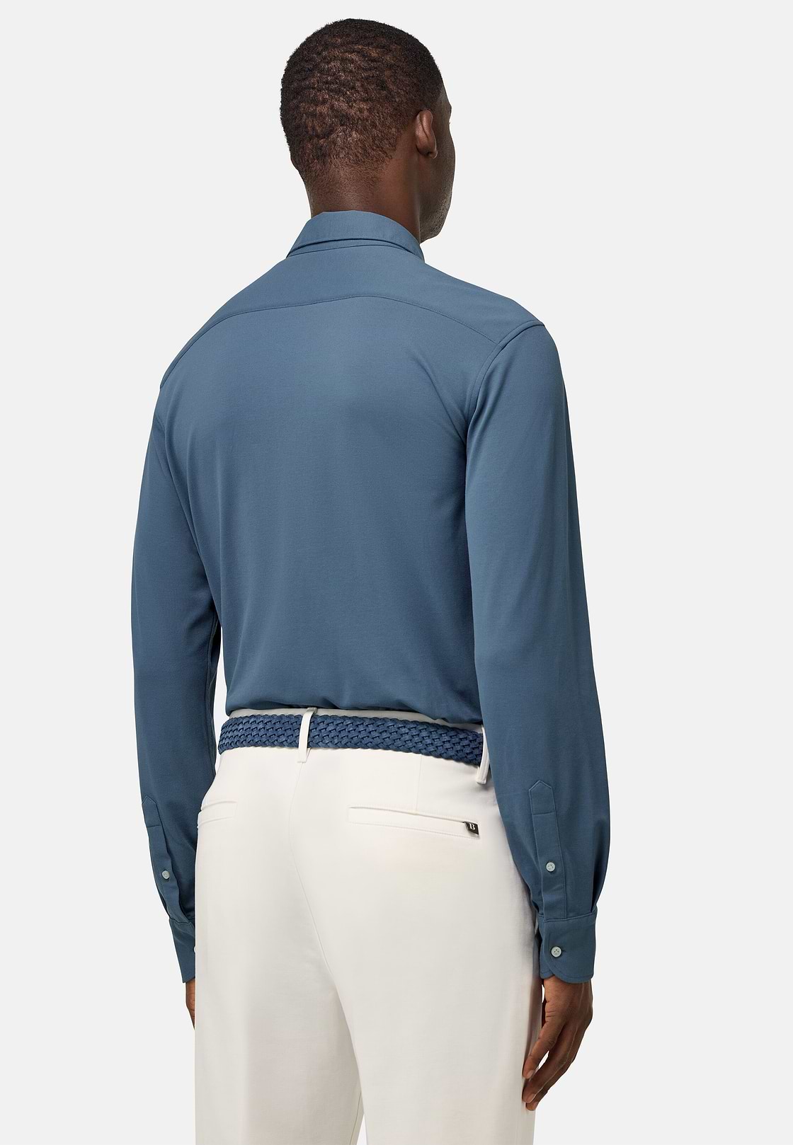 Polohemd Aus Leistungsstarkem Pikee S.Cafè®Regular, Air-blau, hi-res