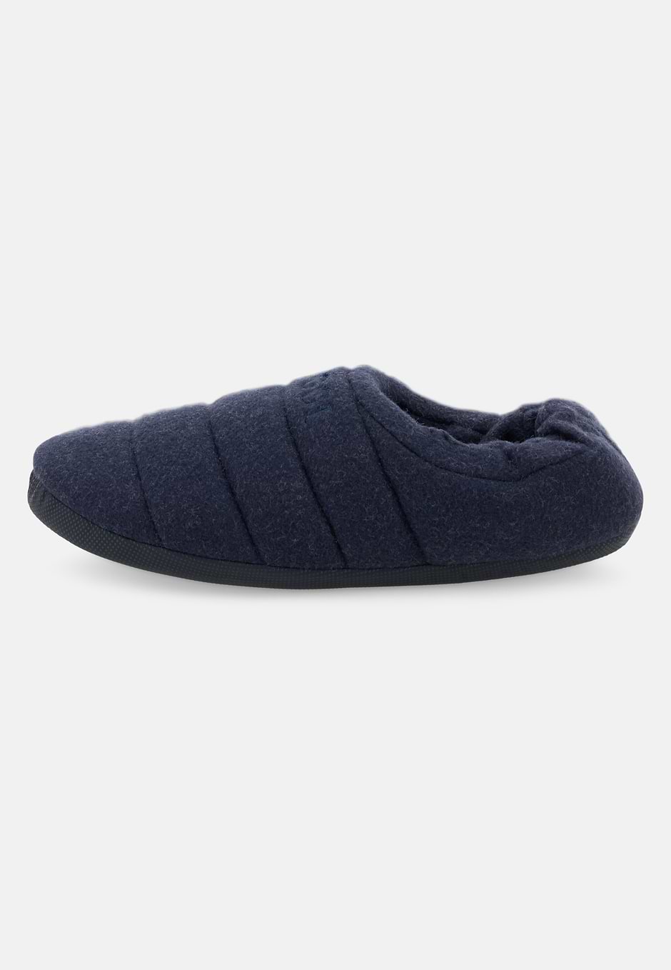 Slippers in Wool Blend, Navy blue, hi-res