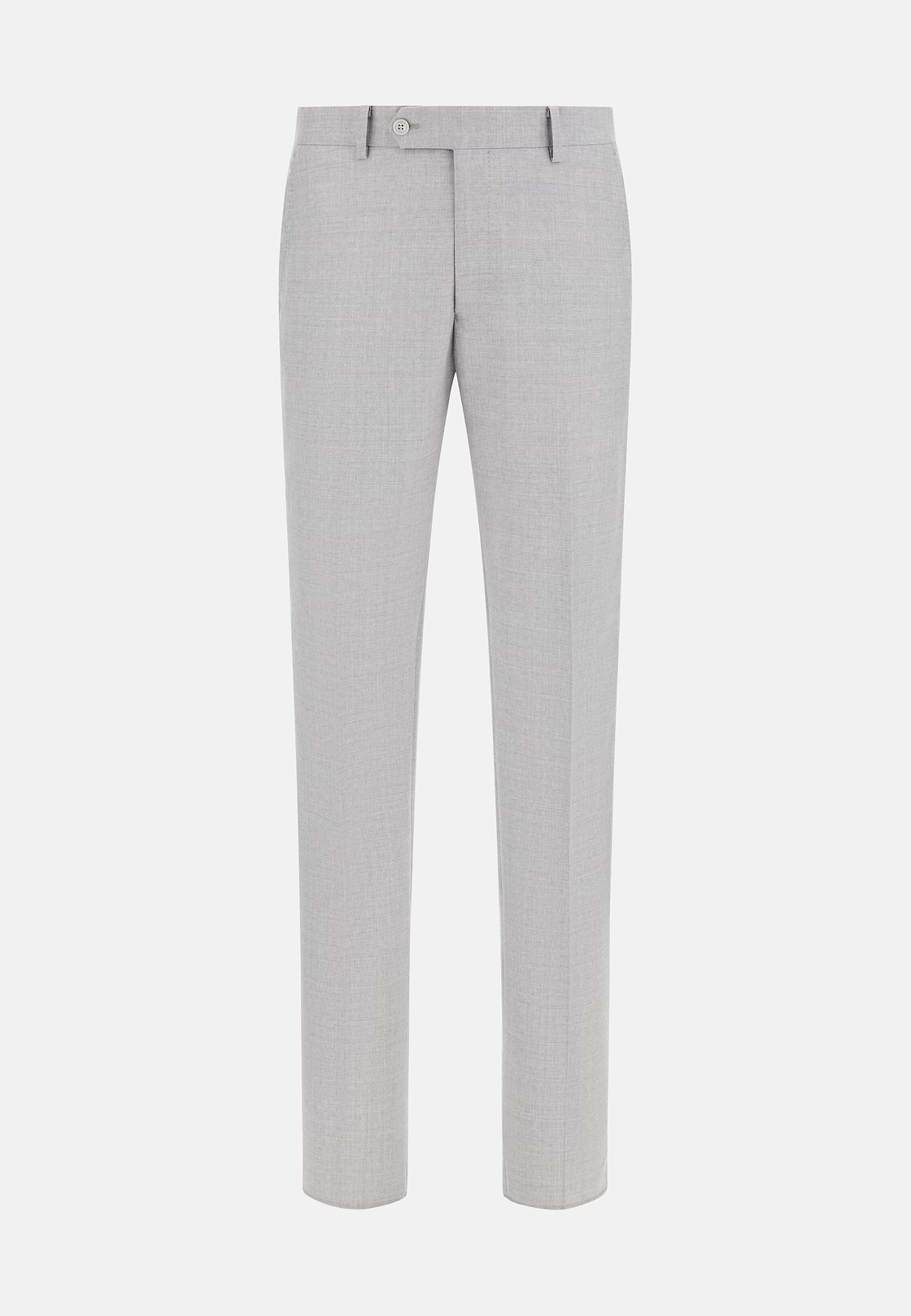 B Aria Pure Wool Trousers, Light grey, hi-res