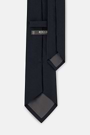 Tie in Wool Cashmere, Navy blue, thumb, 3