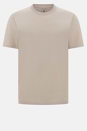 Knitted Merino Wool T-Shirt, Sand, thumb, 5