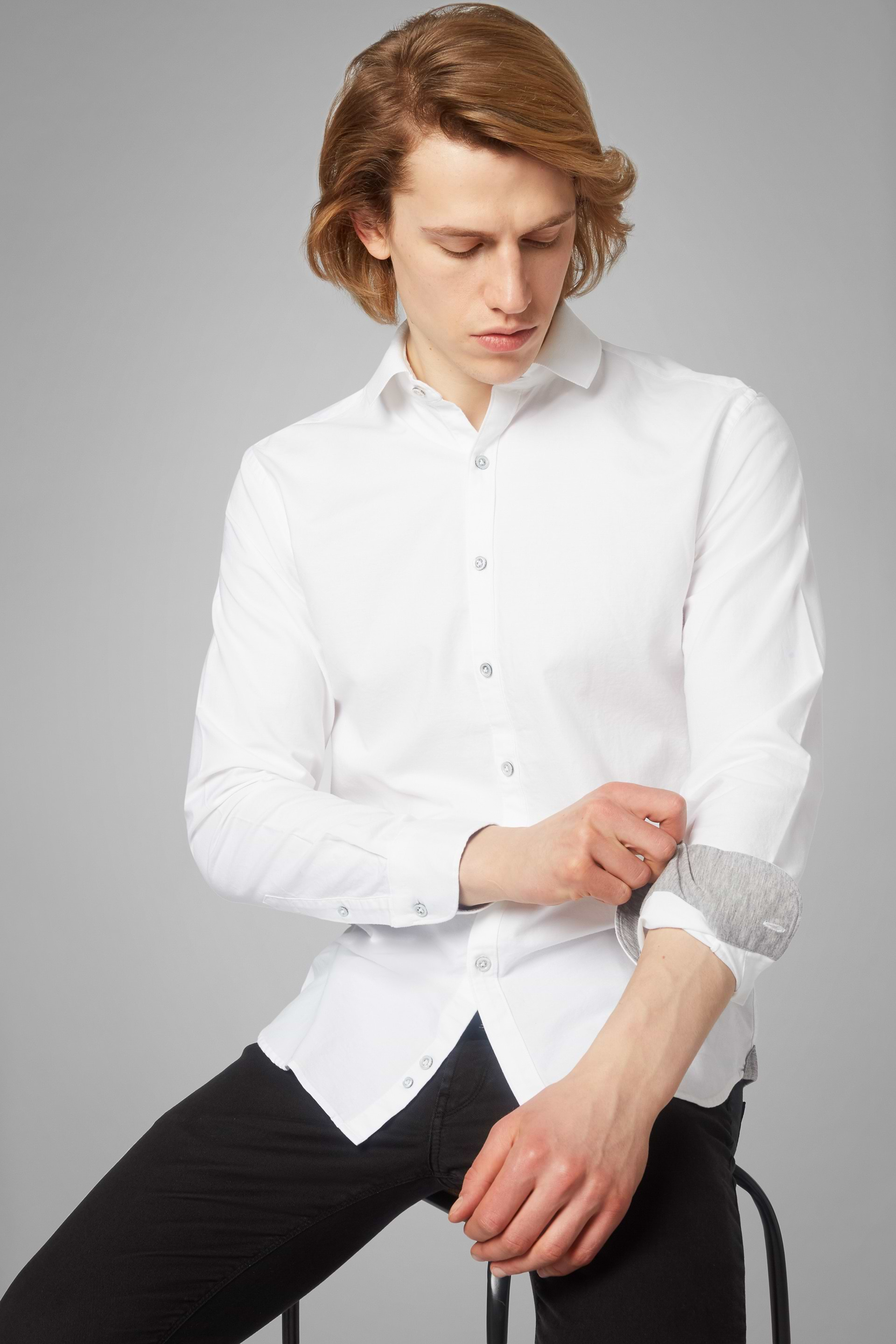 Polo white oxford shirt best sale