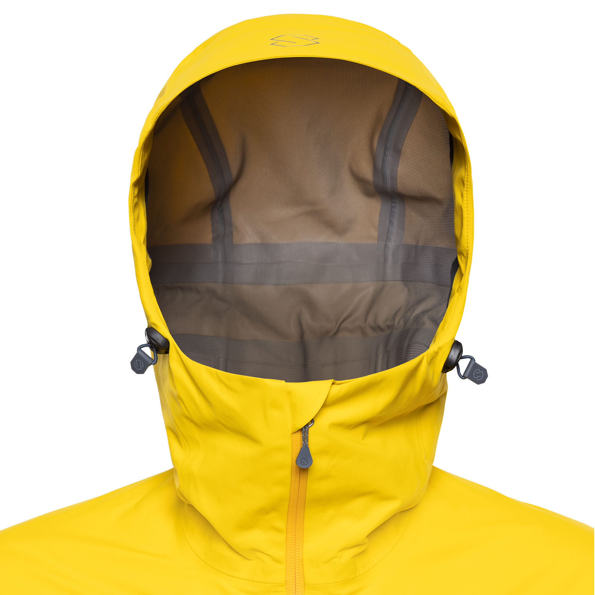 ONYONE SHELL SET JACKET イエロー/ターコイズ M M Stellar Shell Jacket 2.0 Yellow | Stellar Equipment