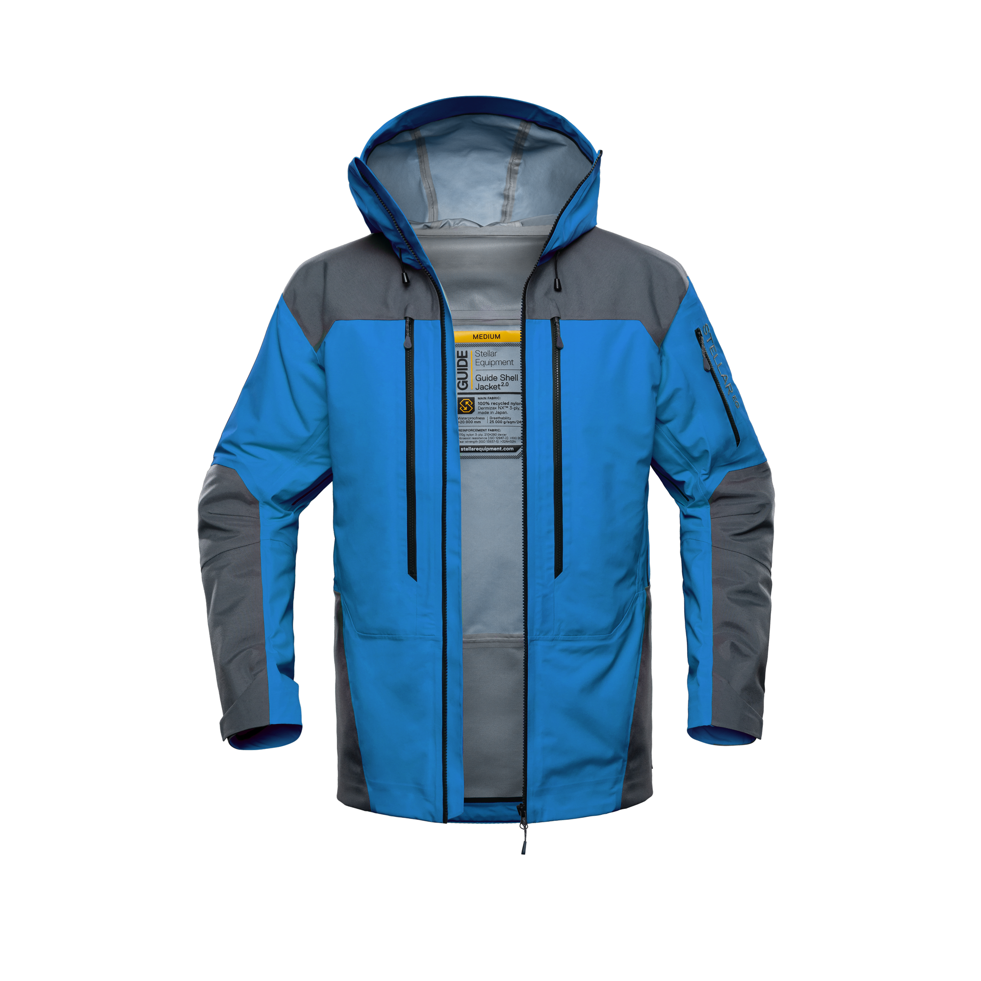 【TROVE】LASSE COAT The Guide Shell Jacket 2.0 Blue | Stellar Equipment