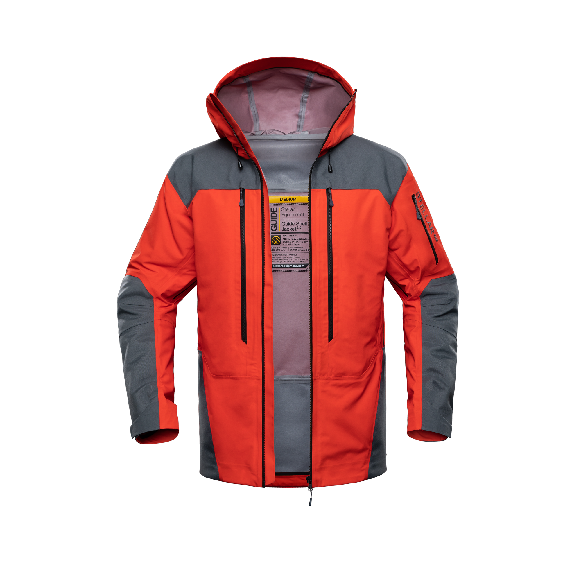 ジャケット・アウター Clastellar M Stellar Shell Jacket 2.0 Orange | Stellar Equipment