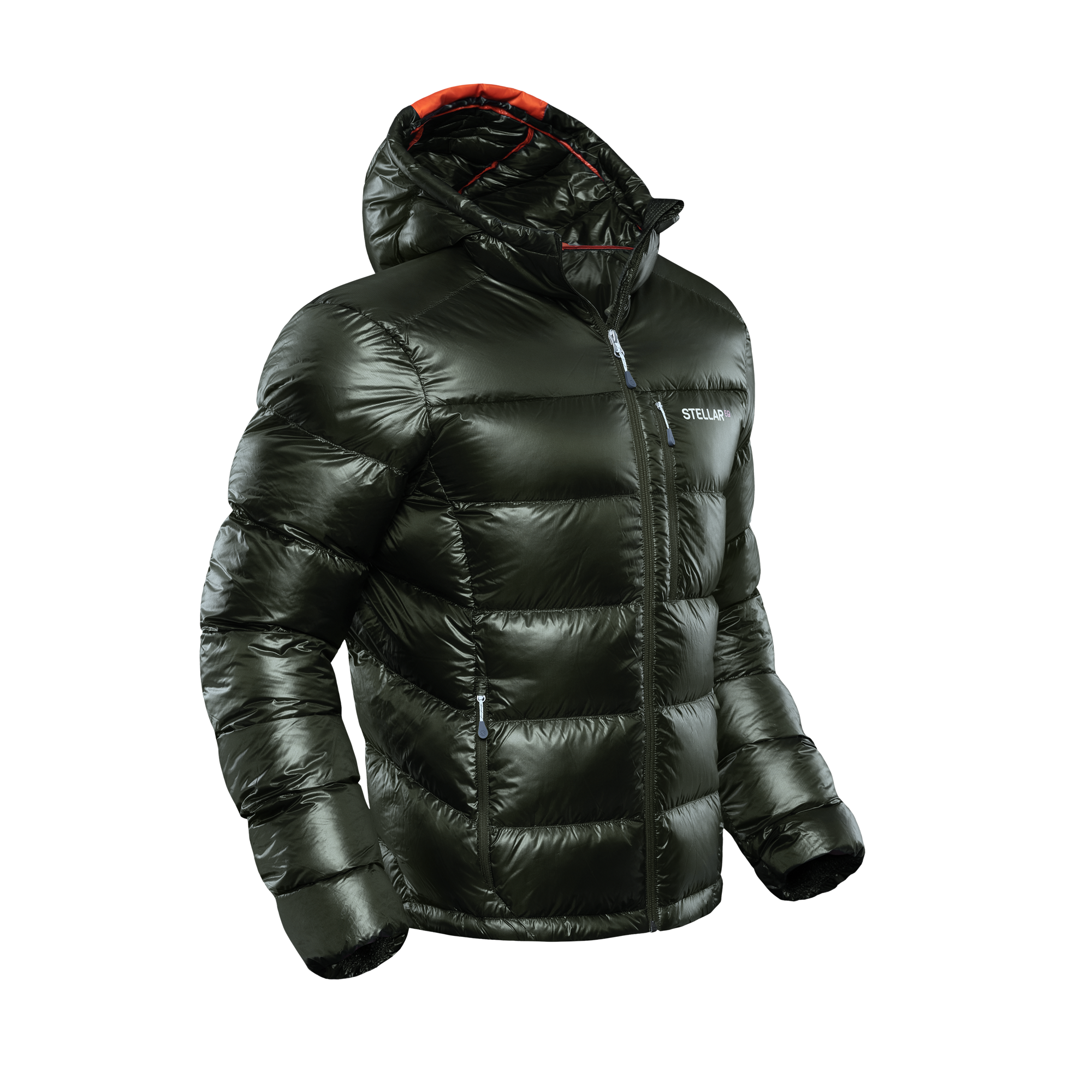 Men's Ultralight Down Hood 2.0 Olive Green | Stellar Equipment