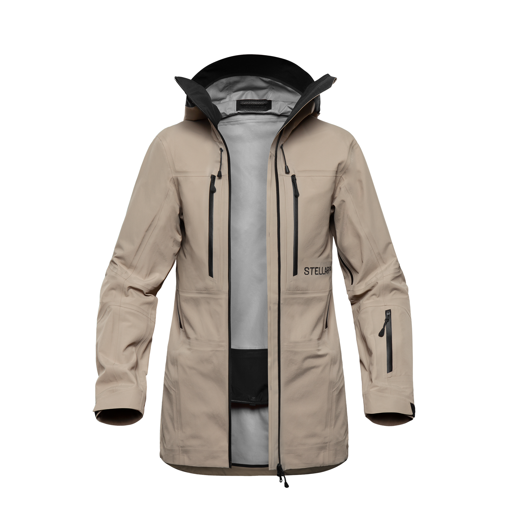 W Free Shell Jacket 2.5 Khaki | Stellar Equipment