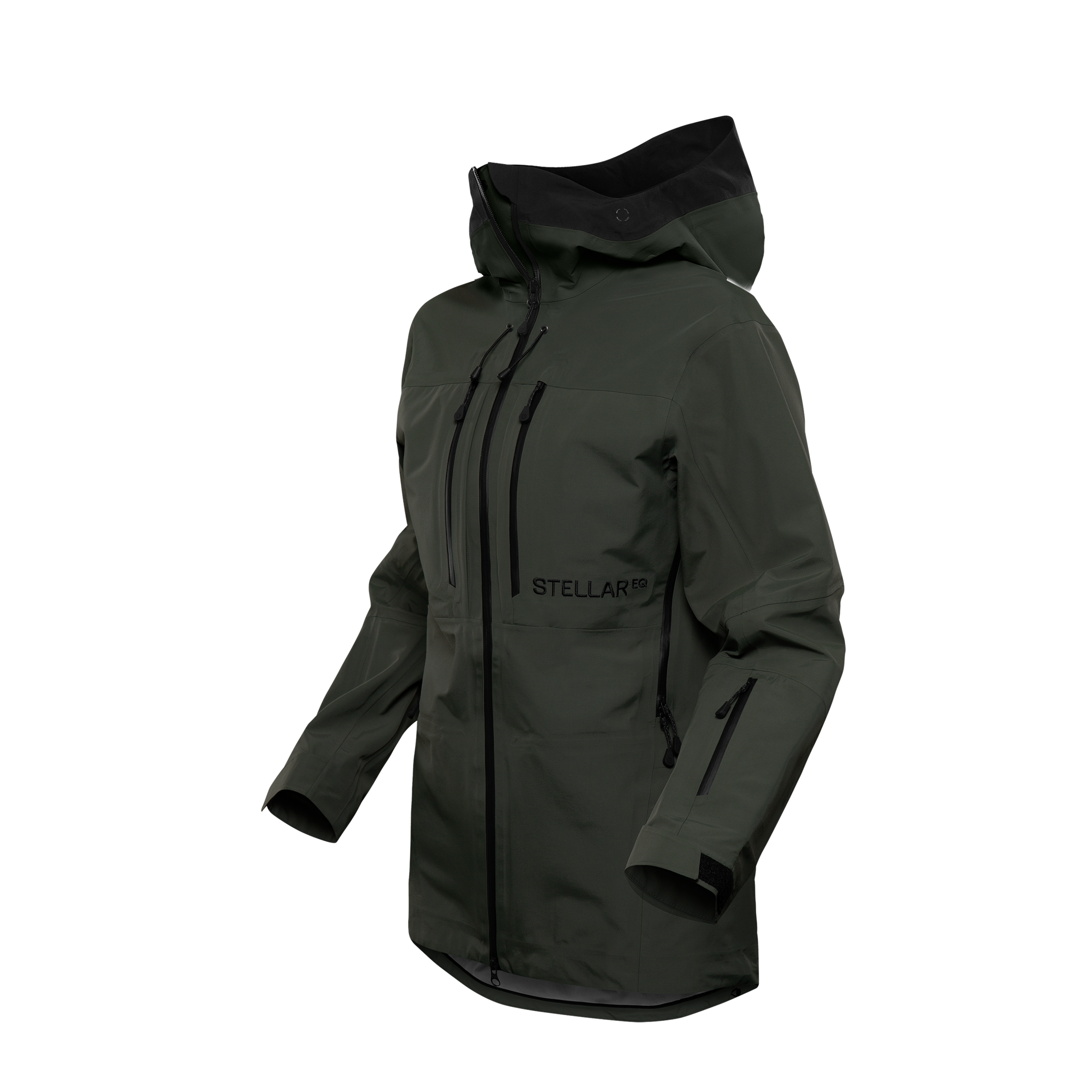 W Free Shell Jacket 2.5 Olive Green | Stellar Equipment