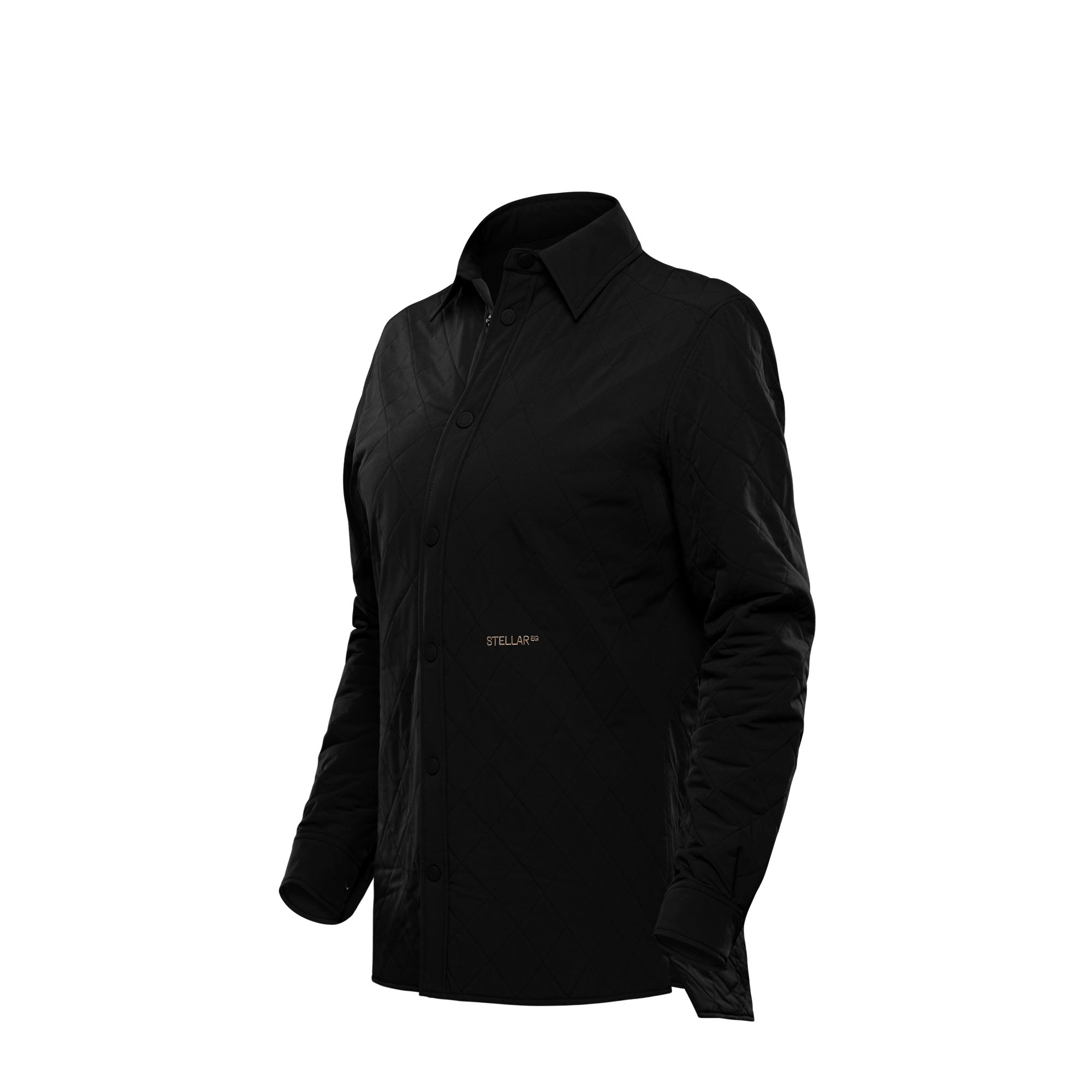 Women's Free Padded Overshirt | Black | Stellar Equipment Women's Free Padded Overshirt | Black | Stellar Equipment