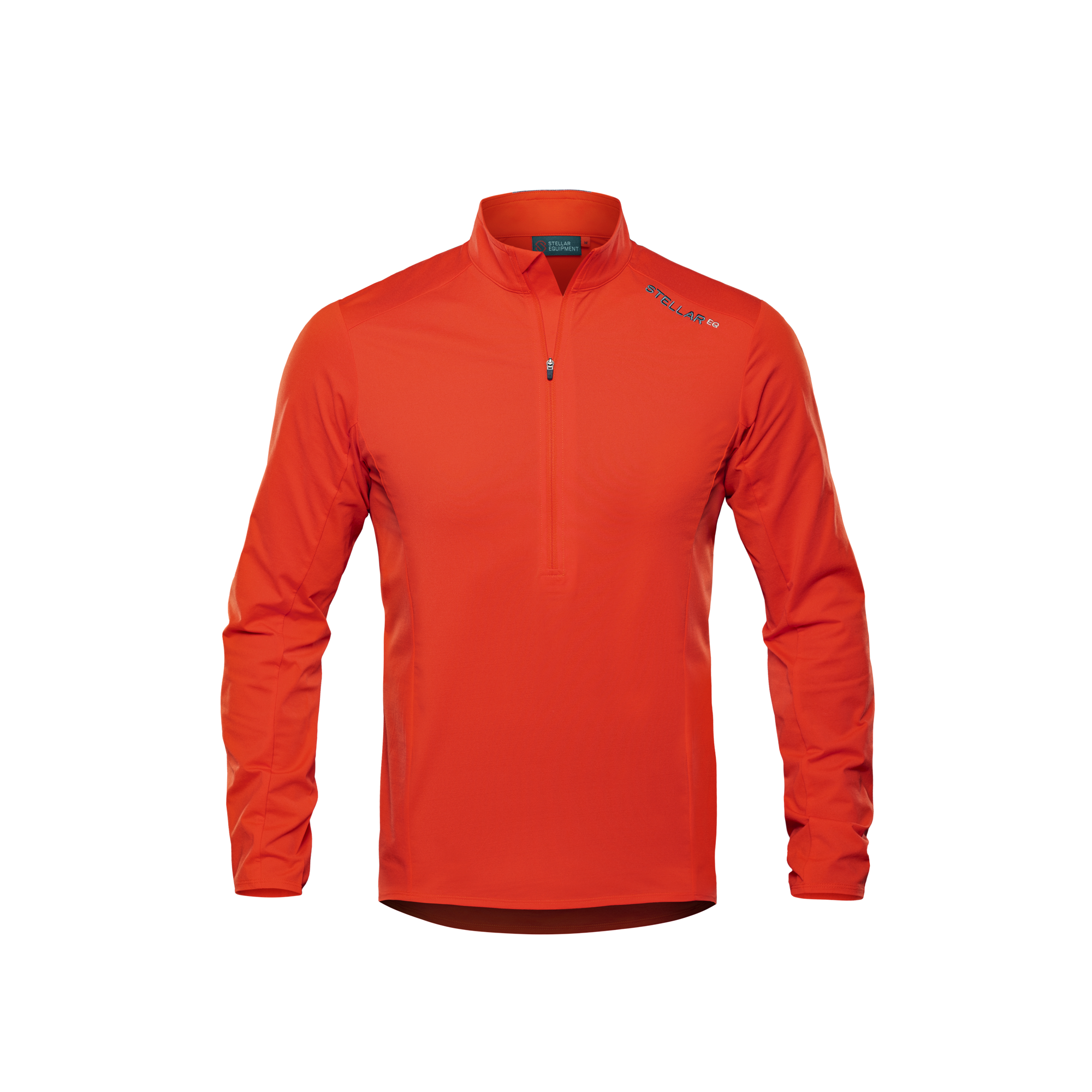 Men's Ultralight Mid T-Neck | Grey Melange | Stellar Equipment