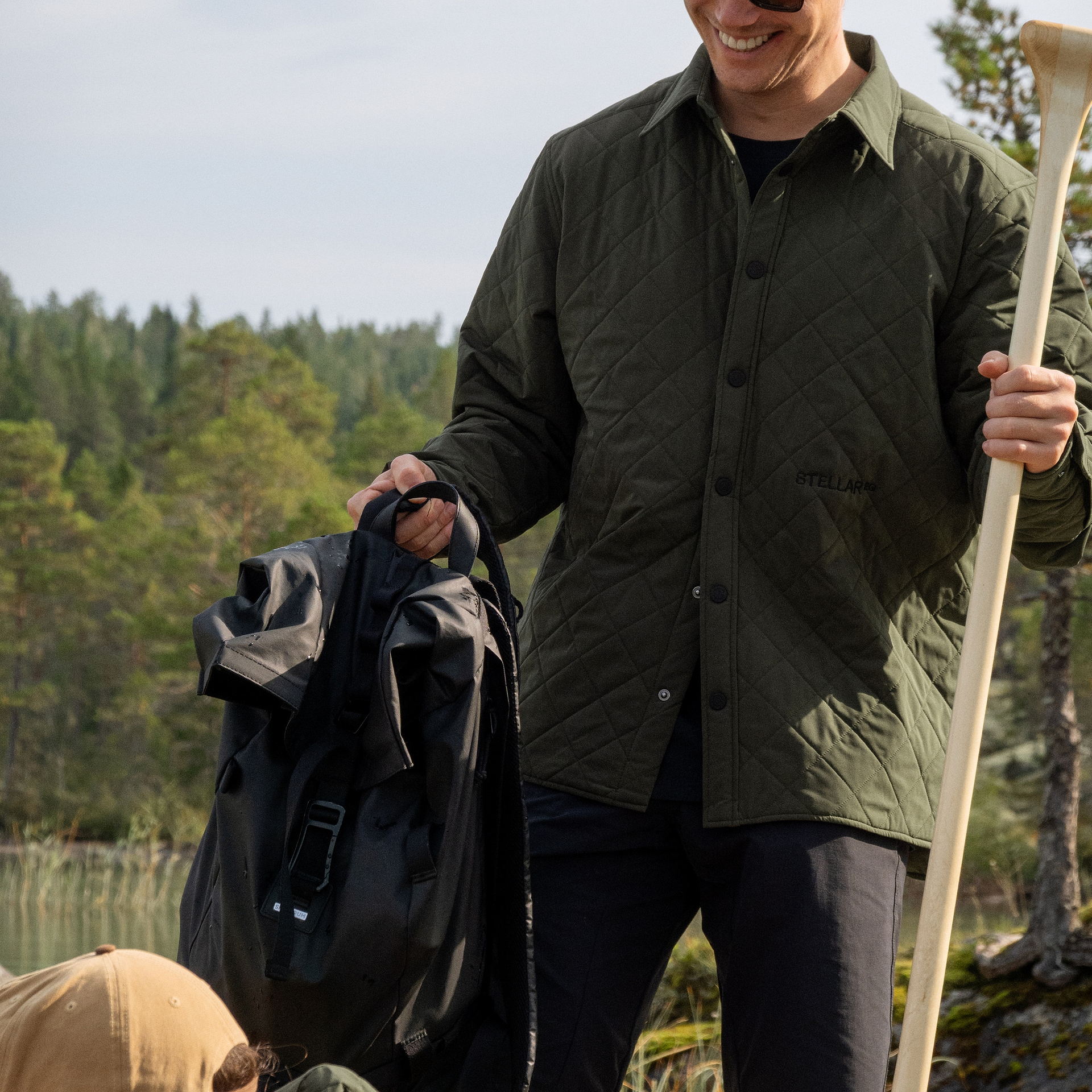 M Free Padded Overshirt