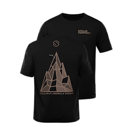 Free Printed Tech Tee Black