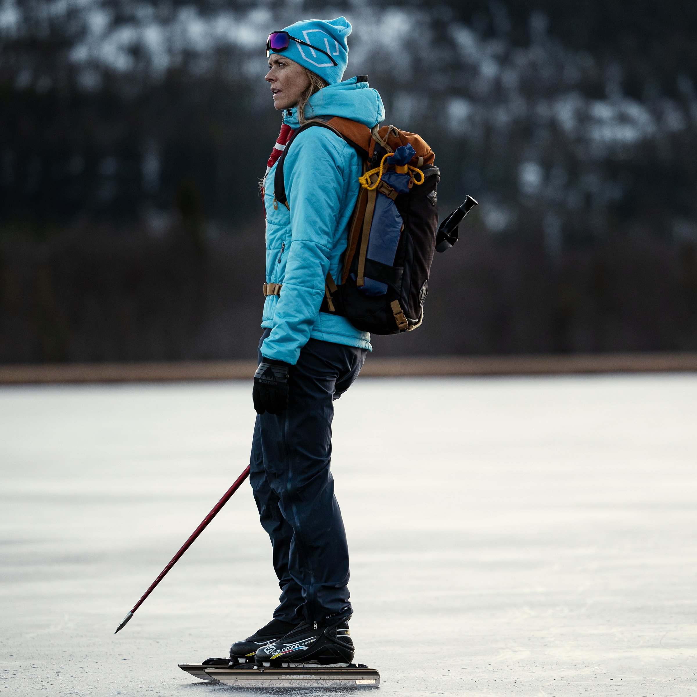 スキーウェア HALTI Celer M Jacke サイズM （175/92A）ブルー PRIMALOFT The Guide Shell Hybrid Jacket Green | Stellar Equipment