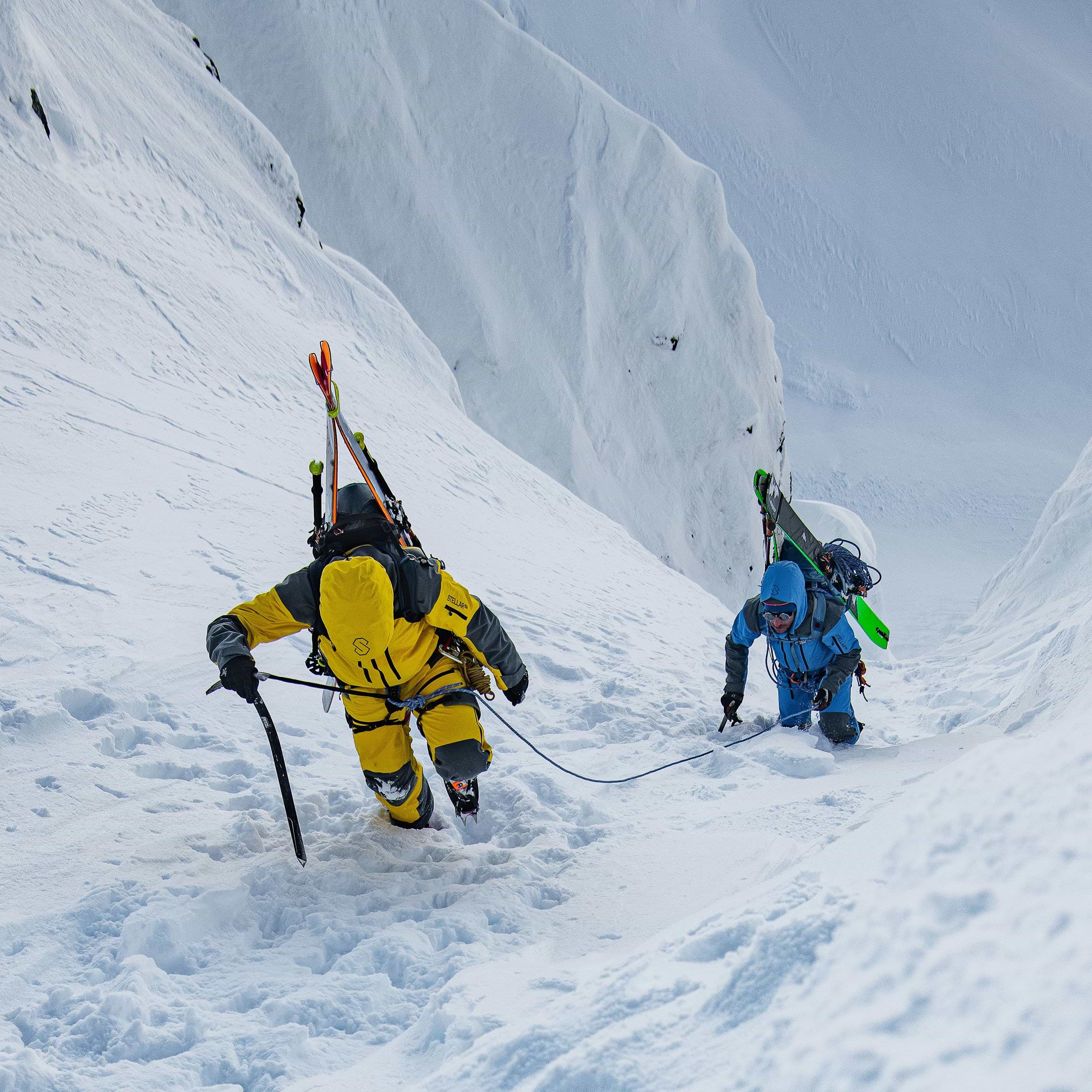 The Guide Shell Jacket 2.0 Yellow | Stellar Equipment