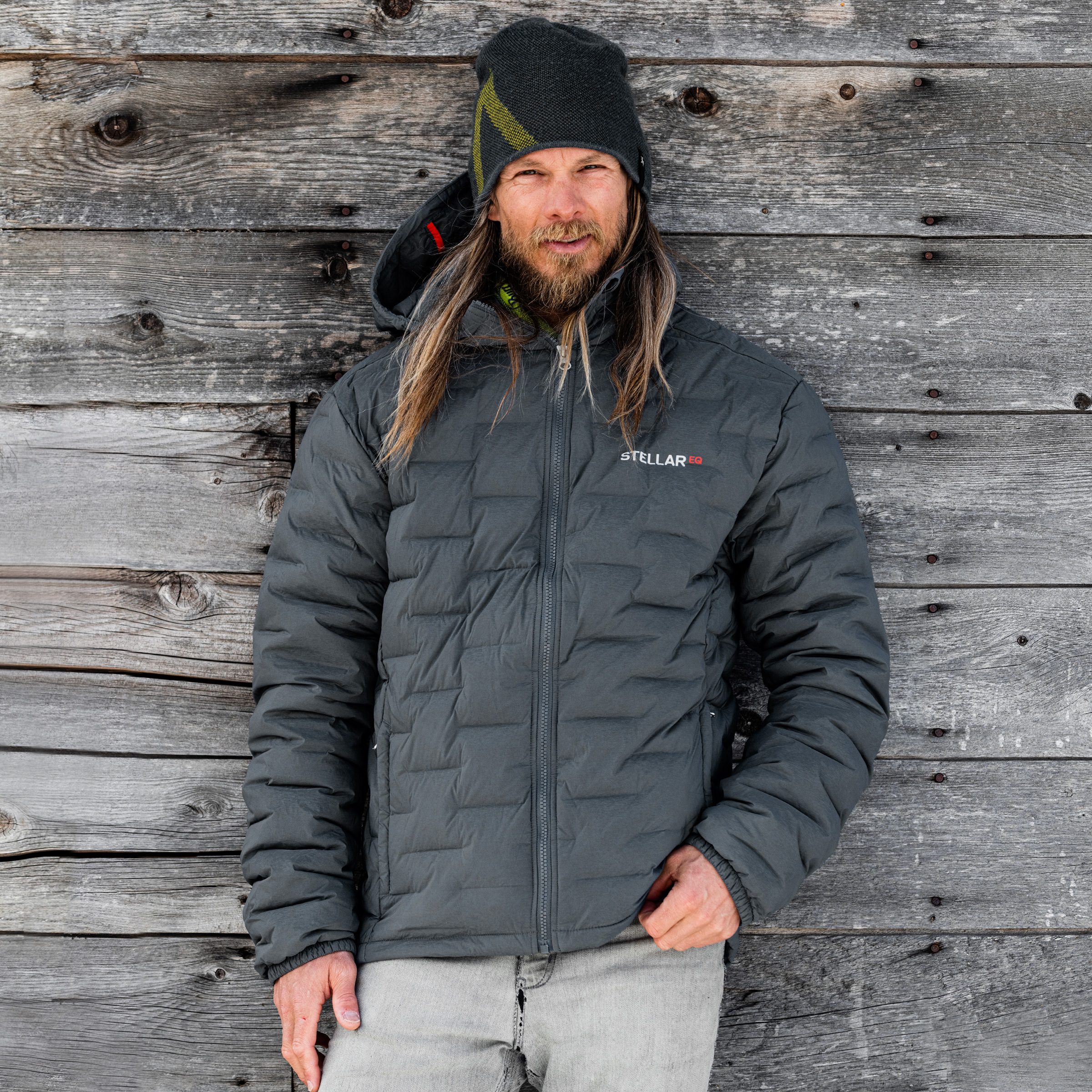 Stretch winter jacket sales
