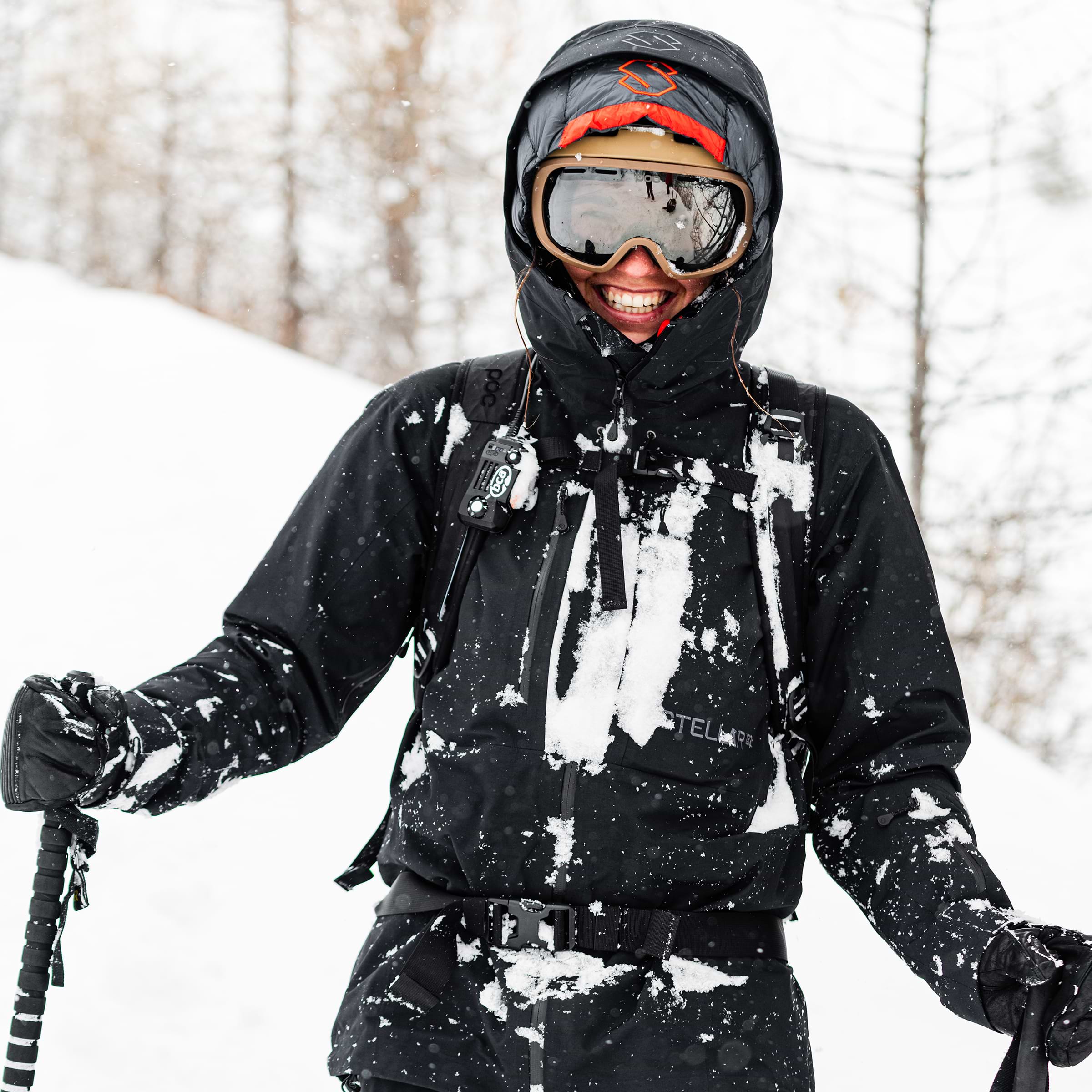 W Free Shell Jacket 2.5 Black | Stellar Equipment