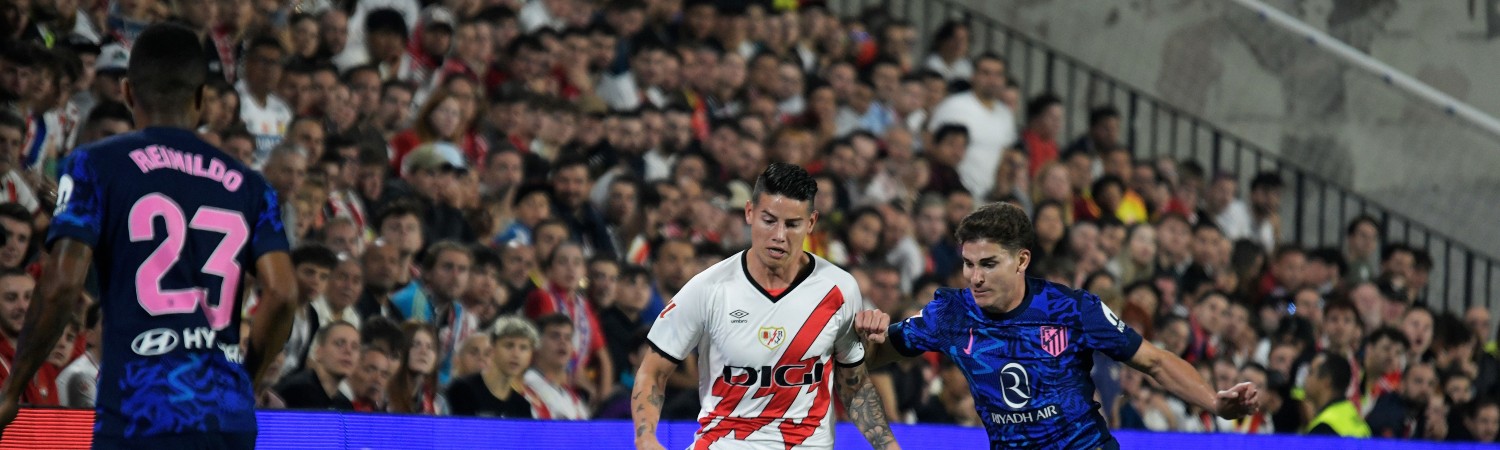 James Rodriguez con el Rayo