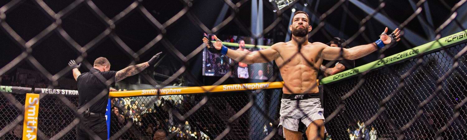 Nassourdine Imavov en UFC Pelea 2025