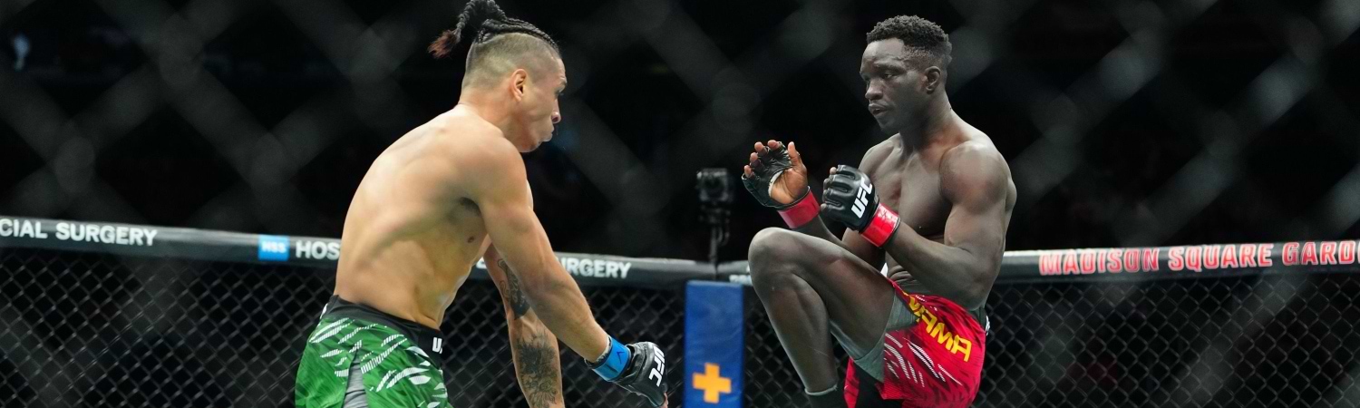 Onama en plena Pelea de la UFC