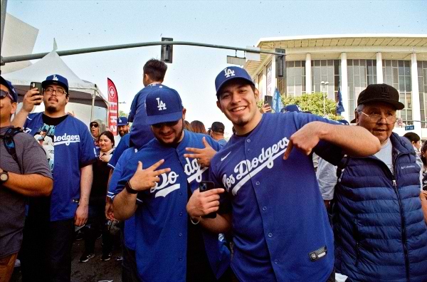 fanáticos dodgers playeras