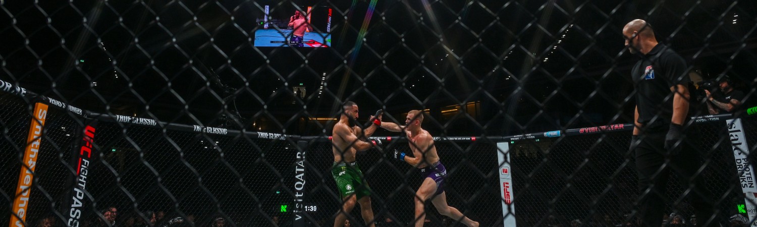 luchadores de UFC aprende cómo apostar en línea