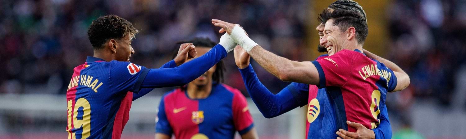 Barcelona - Equipo celebrando triunfo