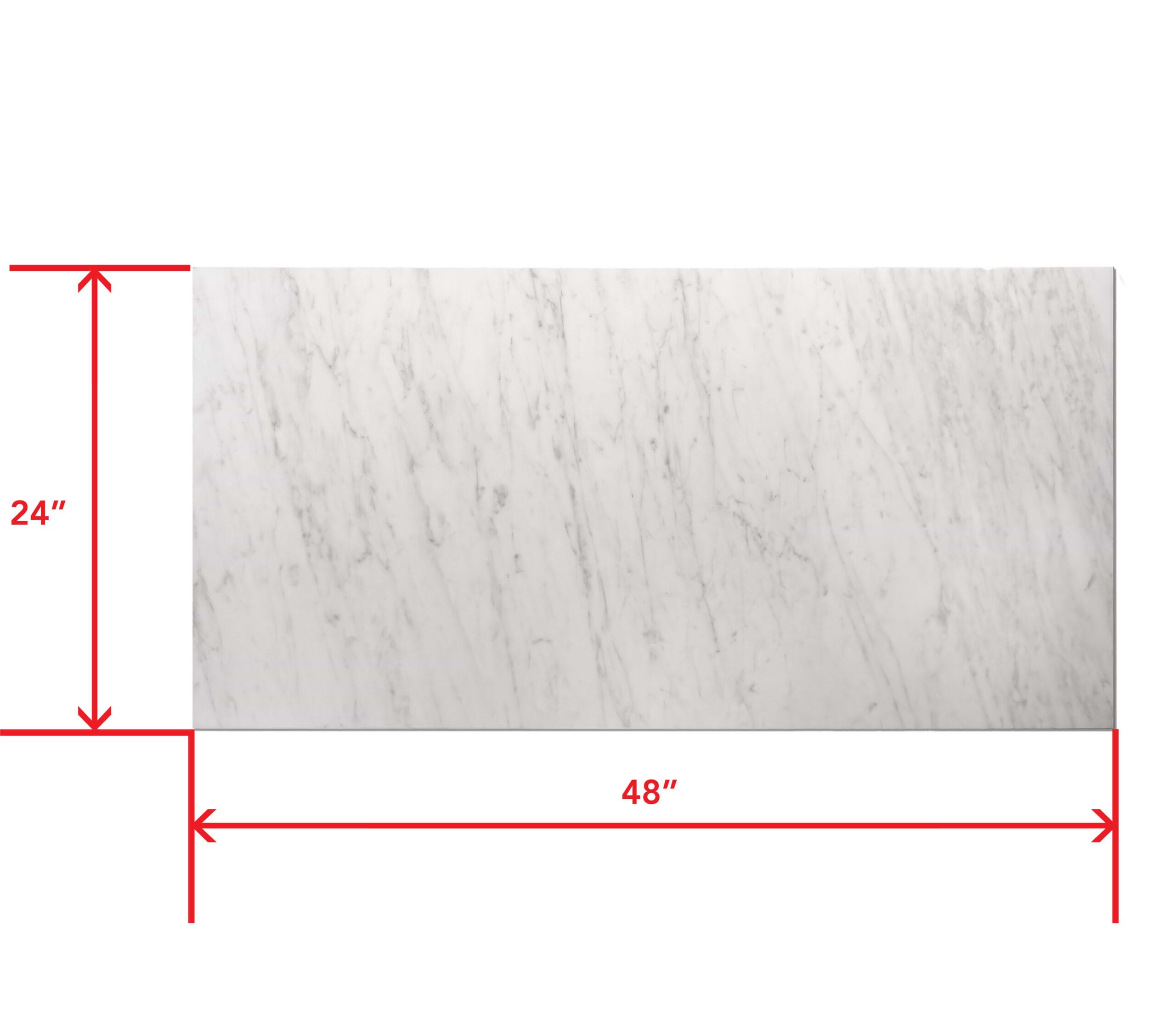 Bianco Carrara Italian Marble Polished 24x48 Floor And Wall Tile 04