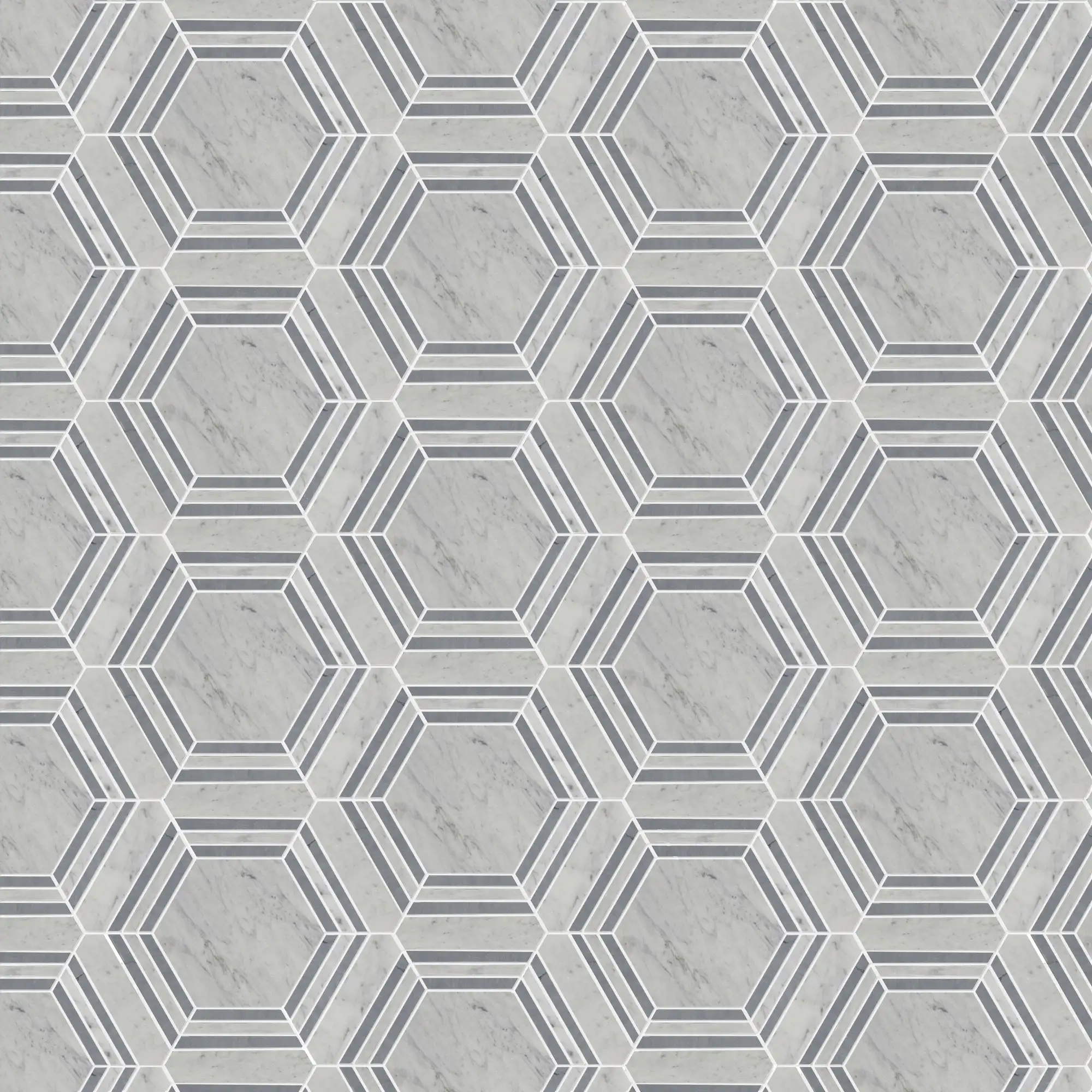 Bc Hexagon 5x5 BG Honed Image 01