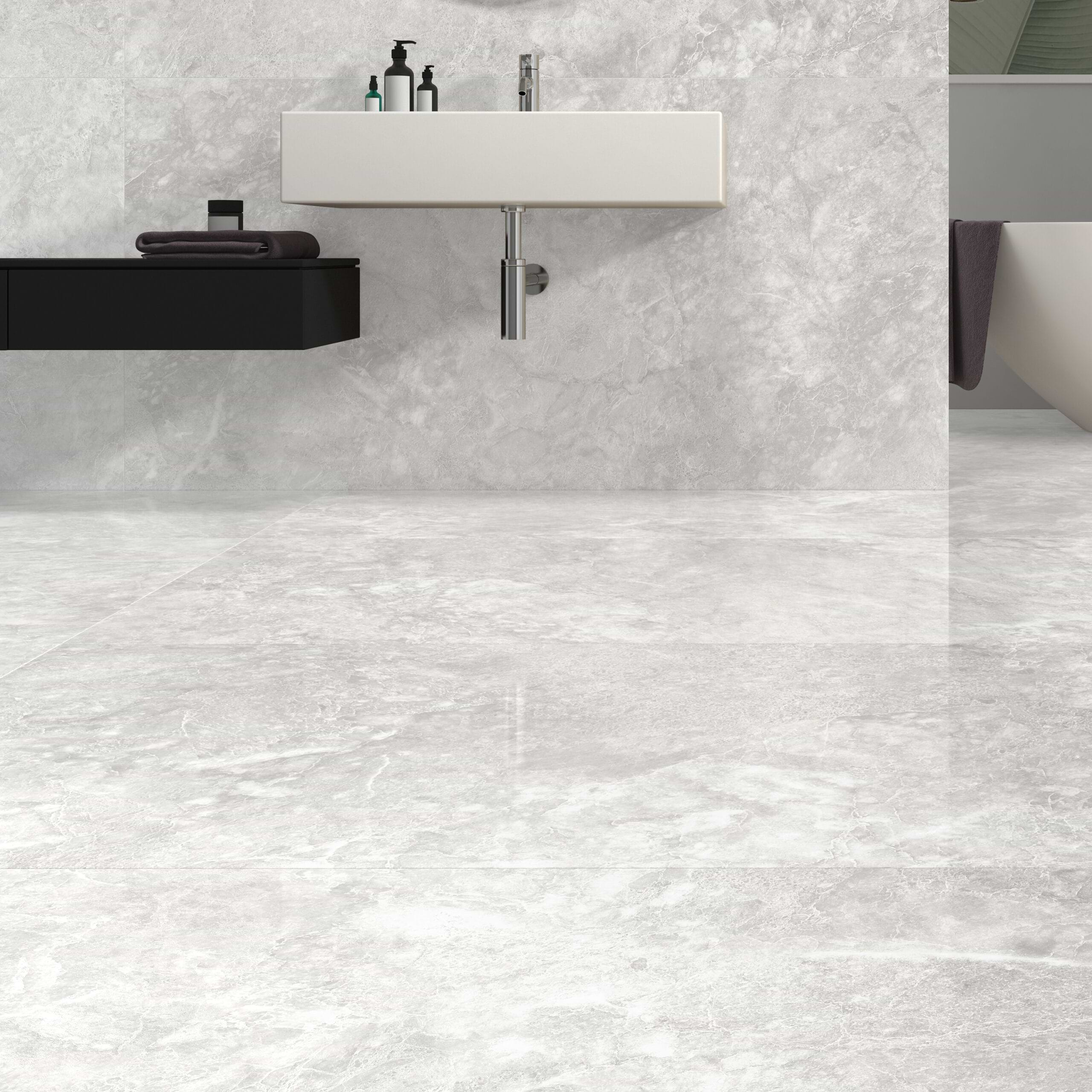 Montclaire Blanco 24X48 Matte Porcelain Tile | iTileMosaic